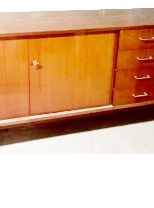 Enfilade scandinave vintage pieds fuselés