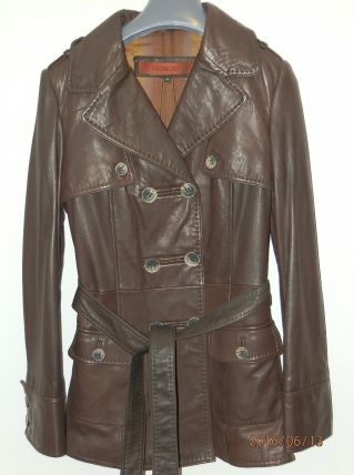 Veste cuir véritable Giorgio