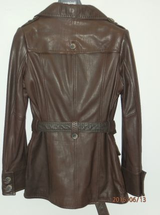 Veste cuir véritable Giorgio