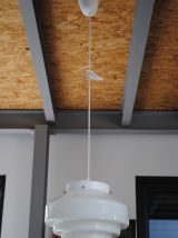 Suspension opaline vintage