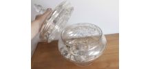 grosse bonbonnière en verre