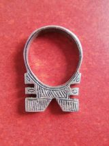 Lot de 2 bijoux Touareg (à porter en bague ou en pendentif)