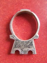 Lot de 2 bijoux Touareg (à porter en bague ou en pendentif)