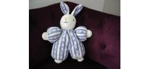 Doudou Lapin  Peluche "Tartine et Chocolat"