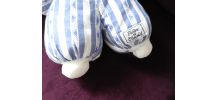 Doudou Lapin  Peluche "Tartine et Chocolat"