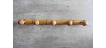 porte manteaux mural bambou