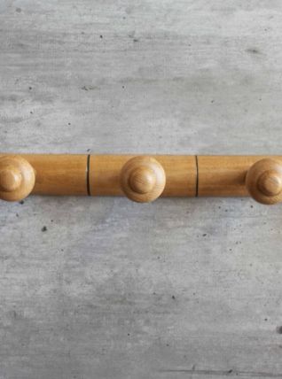 porte manteaux mural bambou