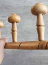 porte manteaux mural bambou