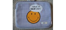  sacoche, etui protection, smiley pour ordinateur portable ou autre