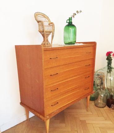 Commode vintage scandinave années 70