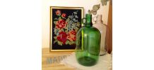 Bombonne vintage verte 