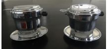 Filtre à café SFAMOKA chrome et bakélite 50