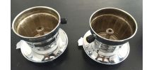 Filtre à café SFAMOKA chrome et bakélite 50
