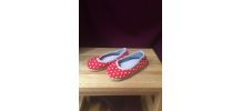 Espadrilles à pois 