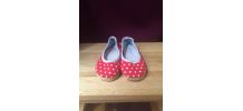 Espadrilles à pois 