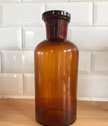 Bocal de pharmacie vintage