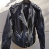 Veste motard simili cuir 