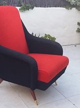 Ensemble 2 fauteuils et son canapé dans le goût de ZANUSO 