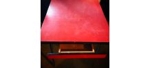 Ensemble Cuisine Vintage Formica rouge