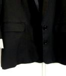 Veste Kookai noir avec empiècements argentés