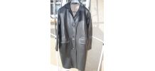 manteau ancien en cuir T 42-44
