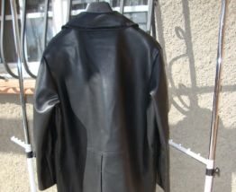 manteau ancien en cuir T 42-44