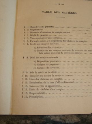 livre de services des chèques postaux 10 euros