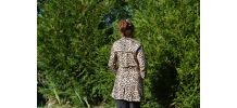 Veste leopard vintage