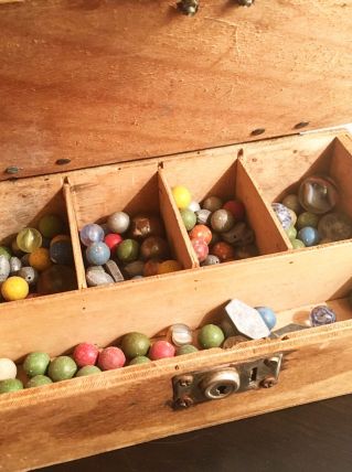 Coffret à Billes. Souvenir d'enfance