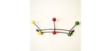 Porte Manteau Boule. Vintage