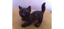CHATON EN BRONZE