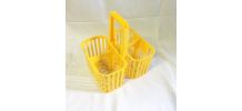 Panier à bouteilles 70 jaune vif