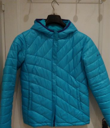 Doudoune Columbia femme bleu