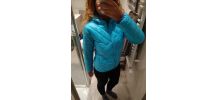 Doudoune Columbia femme bleu