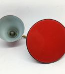 Lampe col de cygne 60s rouge