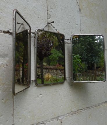 miroir barbier triptyque