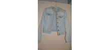 veste en jean bleu clair