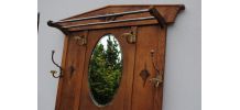 Vestiaire porte manteau ancien en bois
