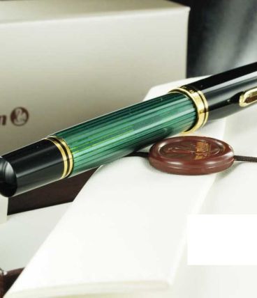 STYLO PLUME PELIKAN SOUVERÄN M800 - NOIRE ET VERT, 995712