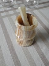Mortier et Pilon en ONYX années 70