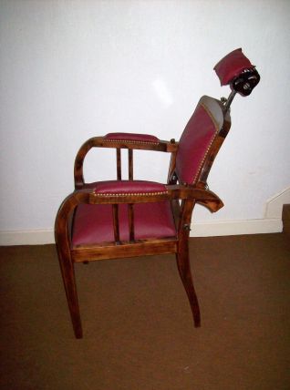 fauteuil de barbier vintage