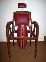 fauteuil de barbier vintage