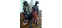 Lot de quatre figurines