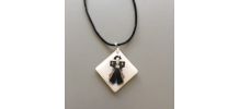 Collier contemporain kimono