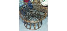 Fauteuil papasan en rotin
