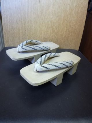 Tongs Japonaises Geisha vintage