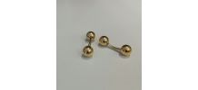 Paire de boutons de manchette '80