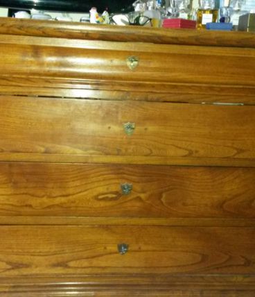 commode en noyer louis philippe