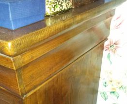commode en noyer louis philippe