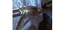poisson bois et laiton